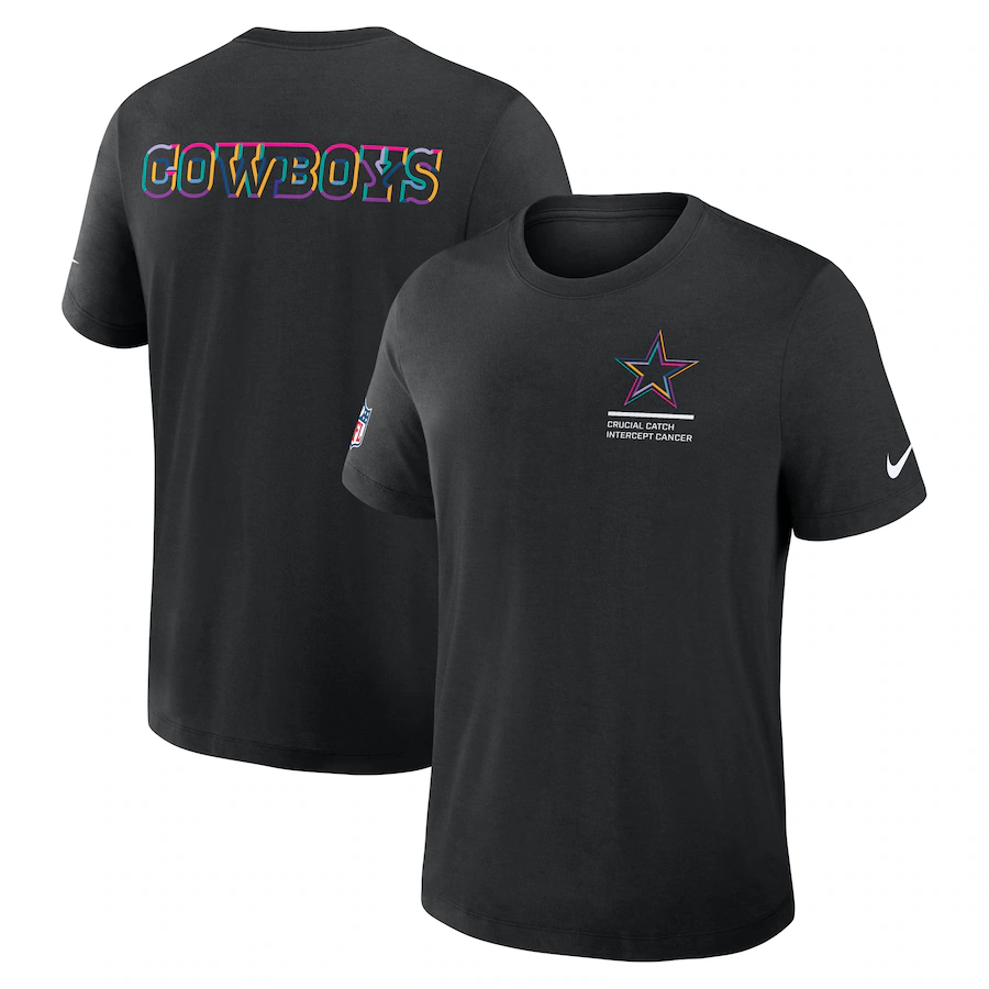 Men Dallas Cowboys 2 Nike NFL 2025 T shirt